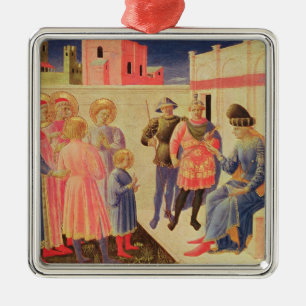 SS. Cosmas och Damian för Diocletian Julgransprydnad Metall