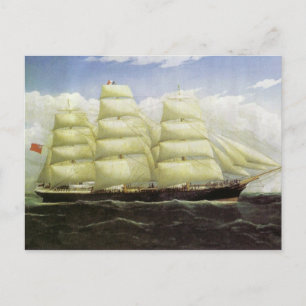 SS Dunedin Frakt Vykort