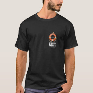 SS Edmund Fitzgerald Lake Superior järnmalm Zip T Shirt