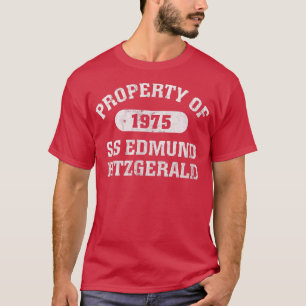 Ss Edmund Fitzgerald Sjö Superior Järn Ore Detroi T Shirt