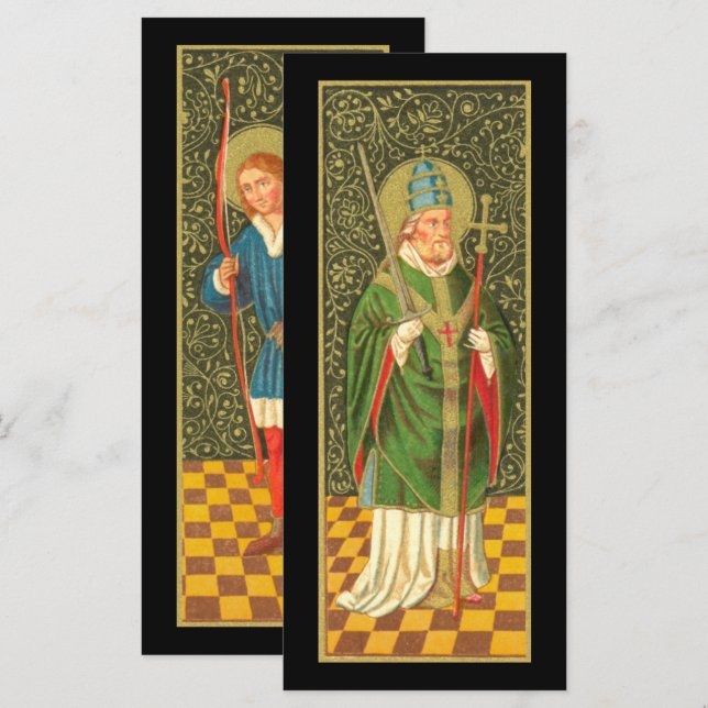 SS. Fabian & Sebastian (PA 01) Kort (Fram/baksida)