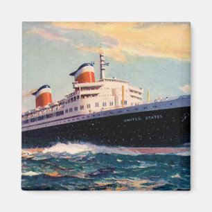 ss Förenade Stater i havet Magnet