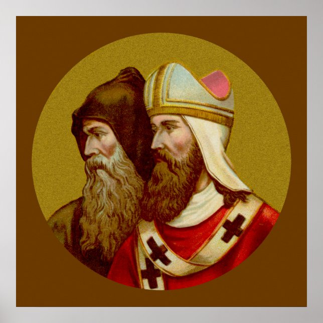 SS. Kyrillos & Methodios (M 001) Affisch #2 (Framsidan)