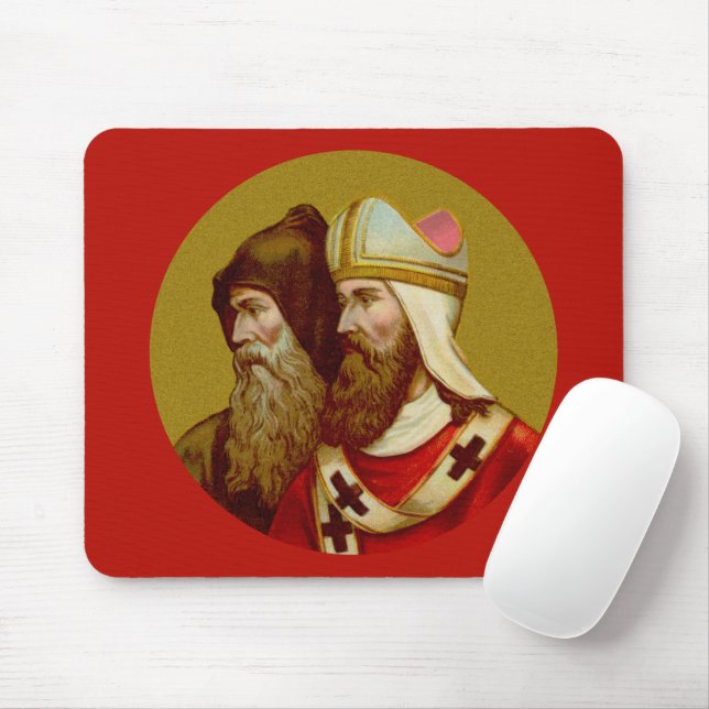 SS. Kyrillos & Methodios (M 001) Horisontell Musmatta (Med mus)