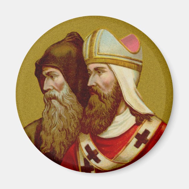 SS. Kyrillos & Methodios (M 001) Magnet (Framsidan)