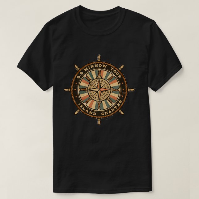 SS Minnow Tour TShirt 4 T Shirt (Design framsida)