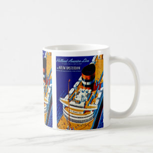 SS Nieuw Amsterdam Kaffemugg