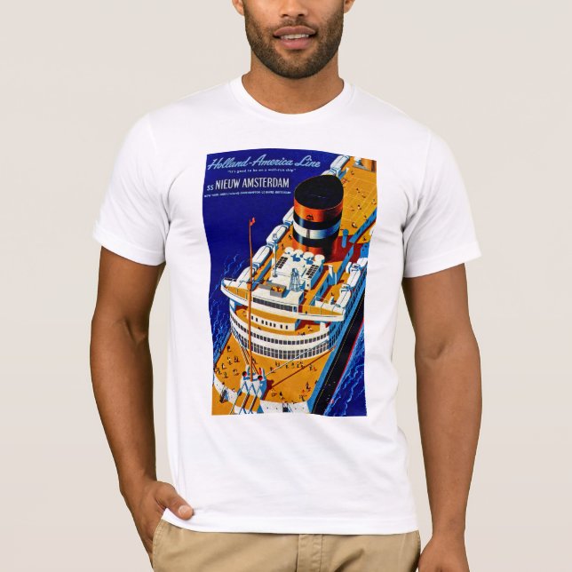 SS Nieuw Amsterdam T-shirt (Framsida)
