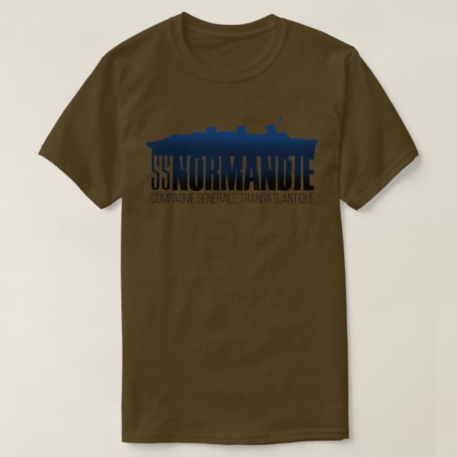 SS Normandie1 T Shirt (Design framsida)