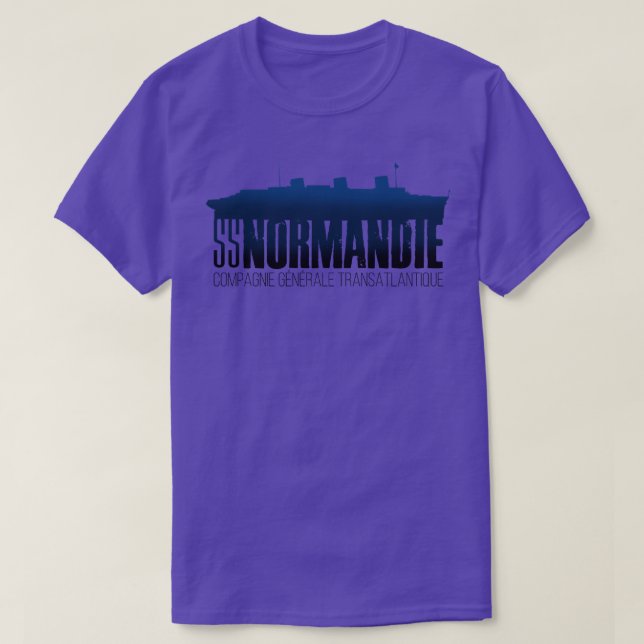 SS Normandie 1 T Shirt (Design framsida)