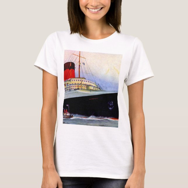 ss Normandie T-shirt (Framsida)
