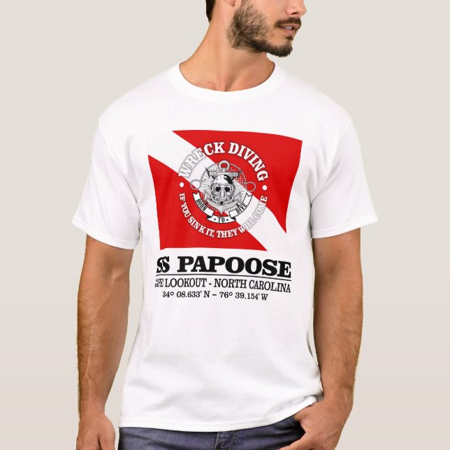 SS Papoos (bästa vrak) T Shirt (Framsida)