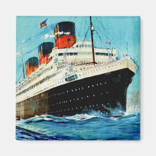 ss Paris ~ Fransk Line Magnet