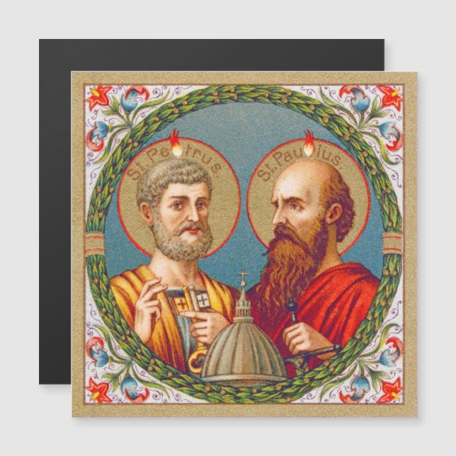 SS Peter och Paul, Apostles (JMAS01) Magnetiskt ko (Fram/baksida)