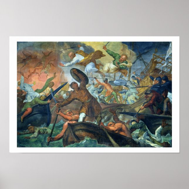 SS Peter och Paul i:s Miraculous intervention Poster (Framsidan)