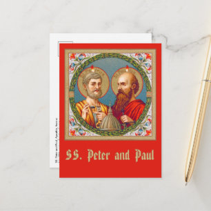 SS. Petrus och Paulus, apostlar (JMAS 01) vykort