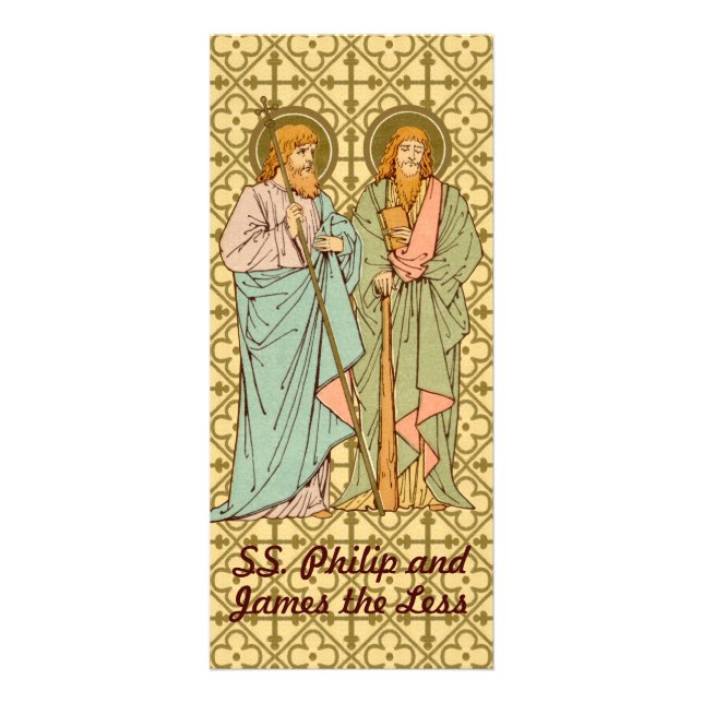 SS. Philip & James den Mindre (RLS 15) Information Reklamkort (Framsidan)