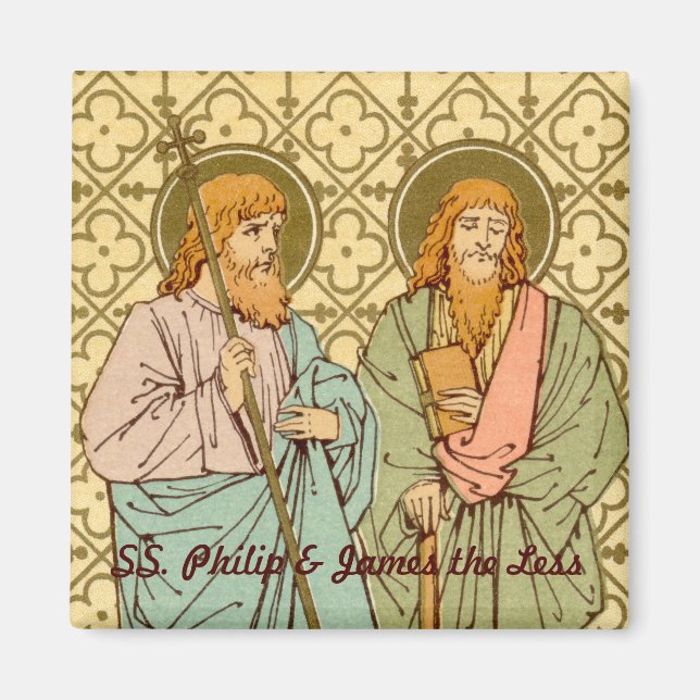 SS. Philip & James den Mindre (RLS 15) Magnet (Framsidan)