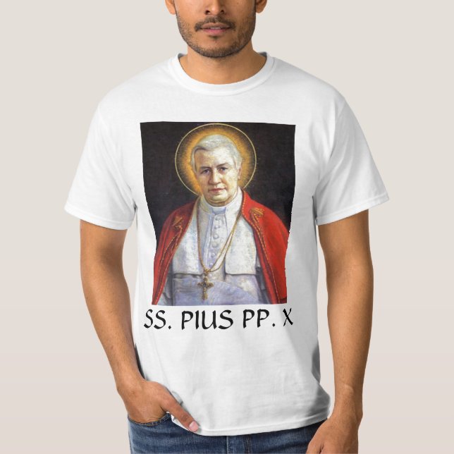 SS. PIUS PP. X T SHIRT (Framsida)