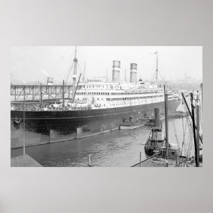 SS Rotterdam Poster