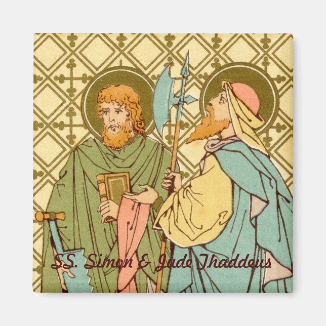 SS. Simon och Judas Taddeus (RLS 16) Magnet (Framsidan)
