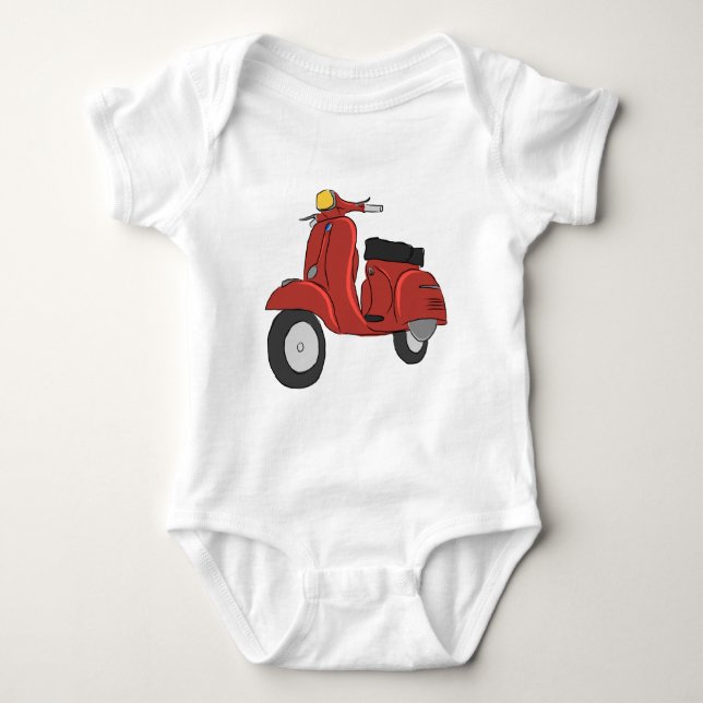 Ss-sparkcykel T-shirt (Framsida)