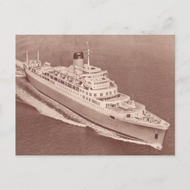 SS Windsor castle, Union Castle Line Vykort (Framsida)