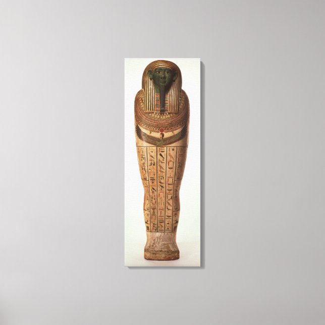 Ssarkofagus i Psamtik I (664-610 BC), sent per Canvastryck (Framsida)
