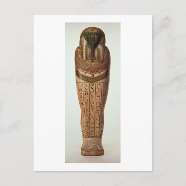 Ssarkofagus i Psamtik I (664-610 BC), sent per Vykort (Framsida)