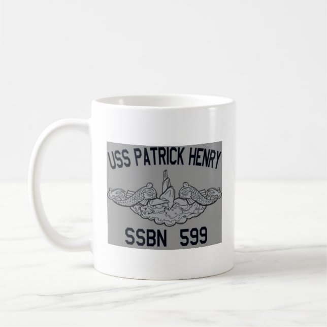 SSBN 599 USS Patrick Henry (SSBN-599) Mugg (Vänster)
