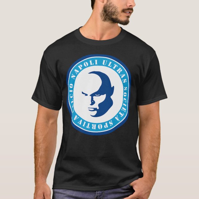 Ssc - Napoli Ultras Logo T Shirt (Framsida)