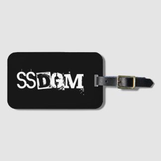 SSDGM-bagagemärkre Bagagebricka