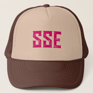 SSE- Enstaka Sidoblick (brunt och rosa) Keps