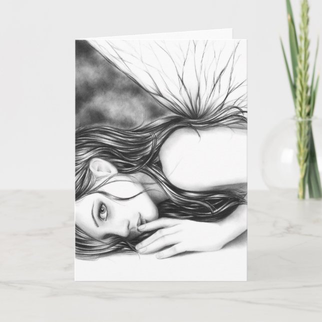 Ssh Now Fairy Greeting Card Kort (Framsida)