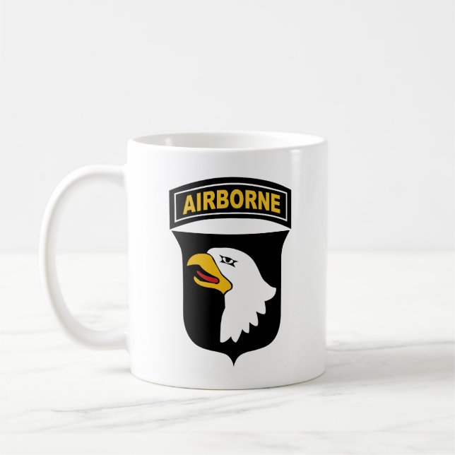 SSI - 101:a Airborne Division Kaffemugg (Vänster)