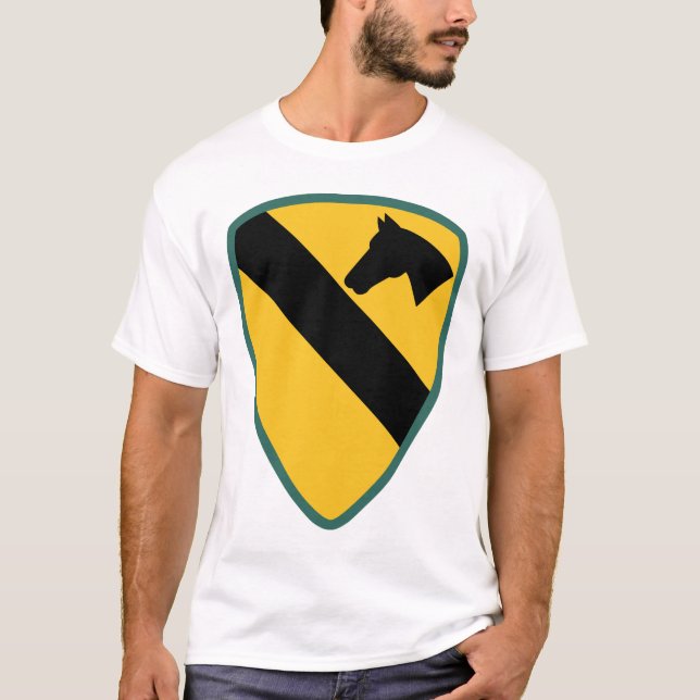 SSI - 1:a Kavalry-divisionen T Shirt (Framsida)
