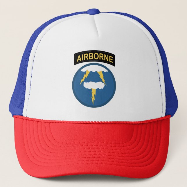 SSI - 21:a flygburna infanteridivisionen Keps (Framsida)