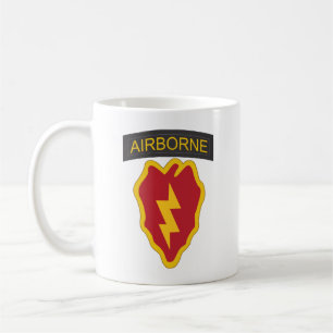 SSI - 25:e infanteridivisionen med text Kaffemugg