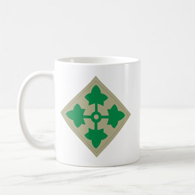 SSI - 4:e infanteridivisionen wt Kaffemugg (Vänster)