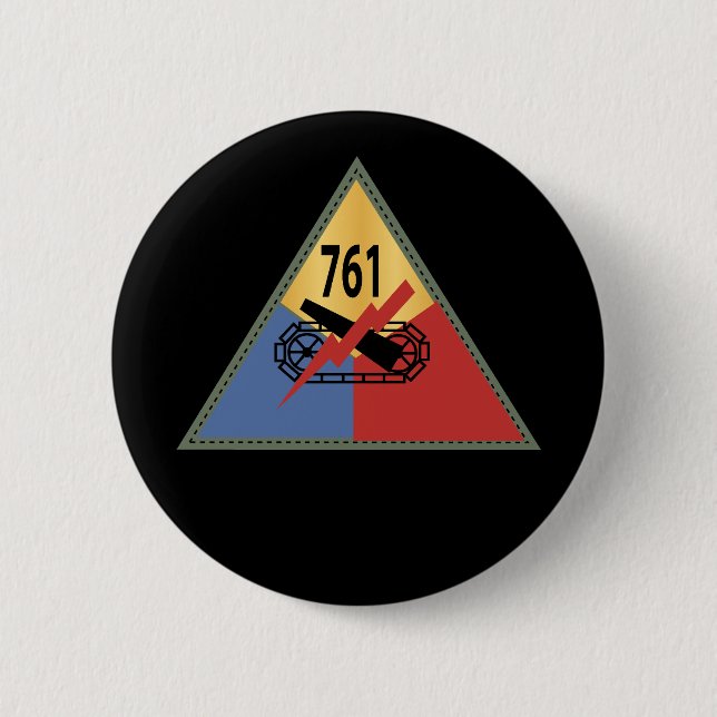 SSI - 761:a Tankens bataljon Knapp (Framsida)