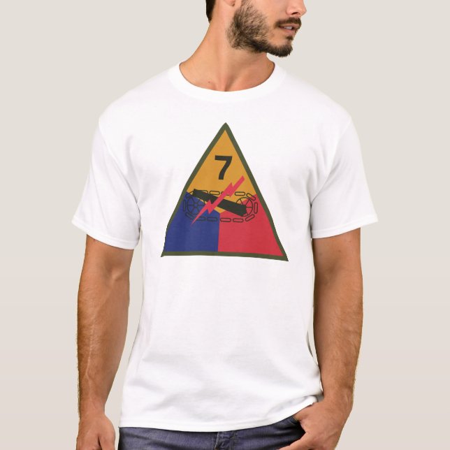 SSI - 7:e-beväpnade divisionen T Shirt (Framsida)