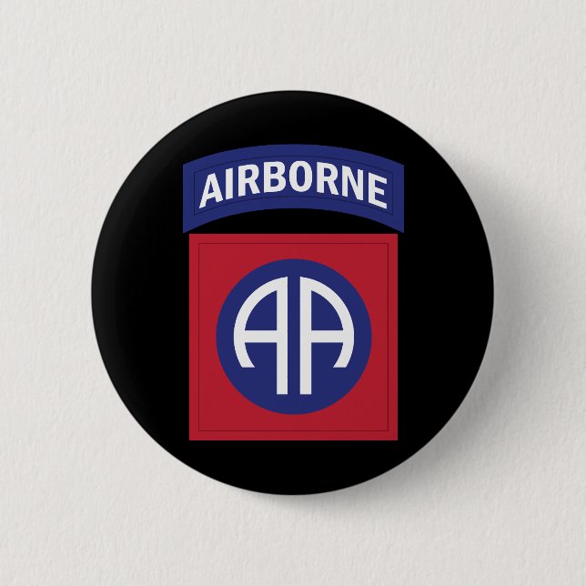 SSI - 82:a Airborne Division Knapp (Framsida)
