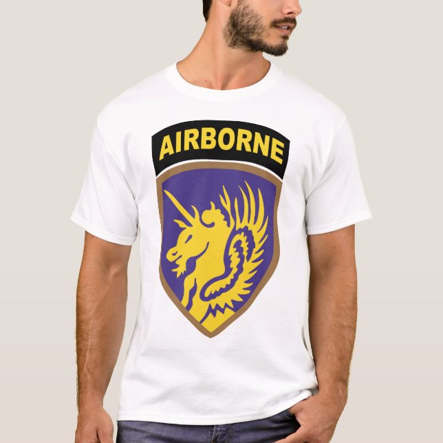 SSI - trettonde flygburna divisionen T Shirt (Framsida)