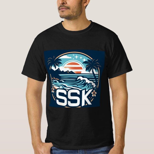 SSK Coconut Beach T Shirt (Framsida)
