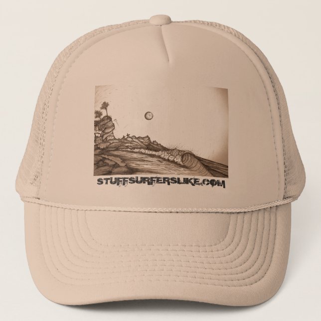 SSLS HEMLIGT FLÄCKLOCK TRUCKERKEPS (Framsida)