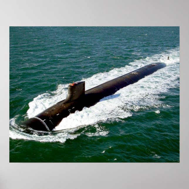 SSN 23 USS Jimmy Carter Poster (Framsidan)