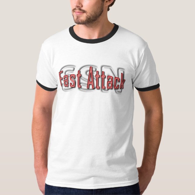 SSN fastar attack T-shirt (Framsida)