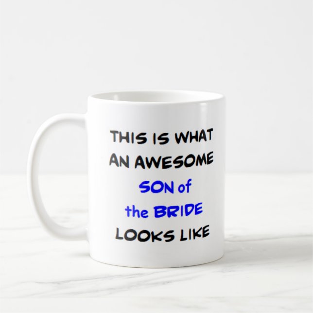 Sson till bruden, fantastisk kaffemugg (Vänster)