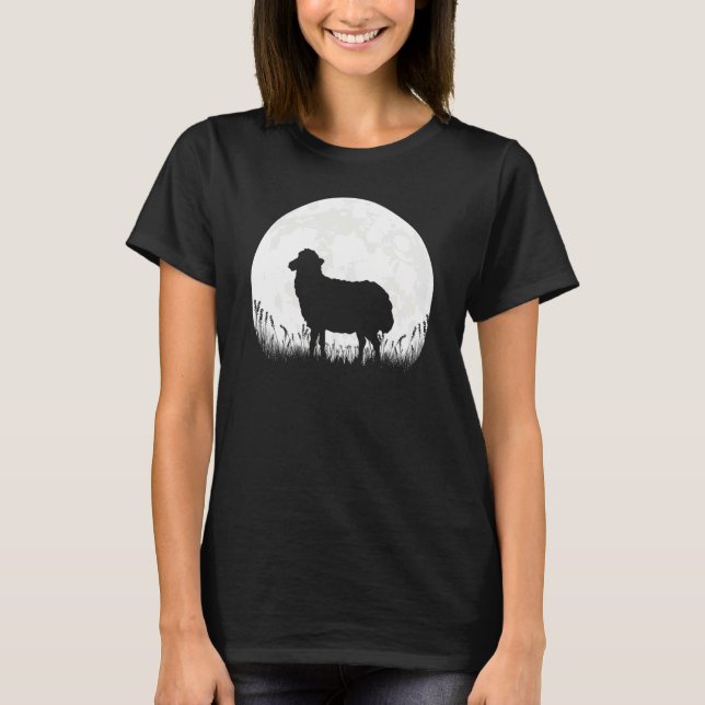 Ssov Pajamas Nightdress Sheep T Shirt (Framsida)