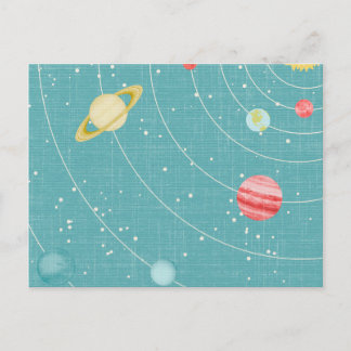 SSP-TECKNAD-KIDS SOLAR SYSTEM PAPPRA PLANETS STARS VYKORT